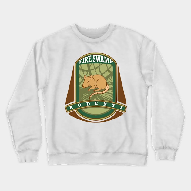 Princess Bride Fire Swamp Rodents Crewneck Sweatshirt by notajellyfan